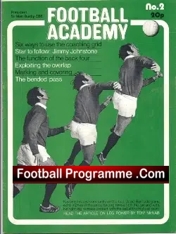 Matt Busby Football Academy Magazines X 3 – 1972