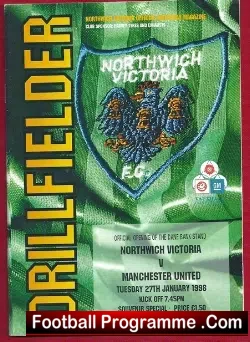 Northwich Victoria v Manchester United 1998 – Opening Dane Bank