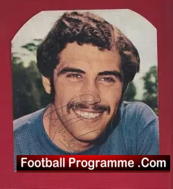 Nottingham Forest Peter Shilton Signed Picture 1970's - football memorabilia