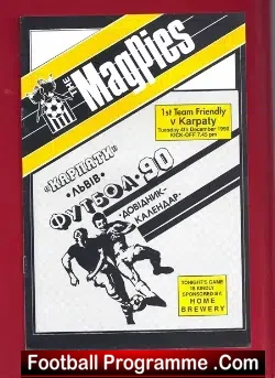 Notts County v Karpaty 1990 – Ukraine – Friendly Match