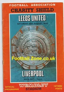Leeds United v Liverpool 1974 – Charity Shield