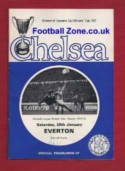 Chelsea v Everton 1972