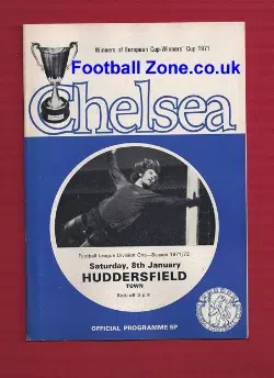 Chelsea v Huddersfield Town 1972