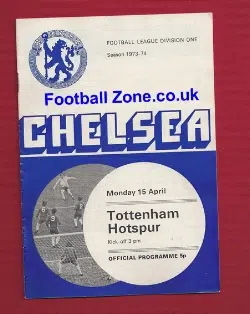 Chelsea v Tottenham 1974