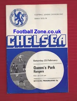 Chelsea v QPR 1974
