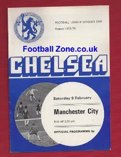 Chelsea v Manchester City 1974