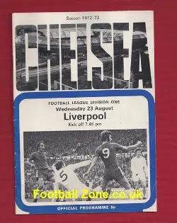 Chelsea v Liverpool 1972