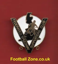 Federated Speedway Supporters Club Badge