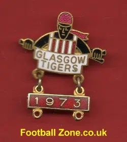 Glasgow Speedway Badge 1973 + Year Bar