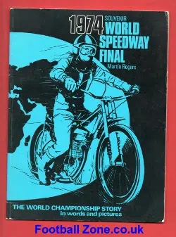World Speedway Championship World Final 1974 Souvenir