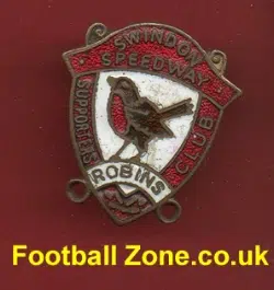 Swindon Speedway Supporters Badge - 1960's