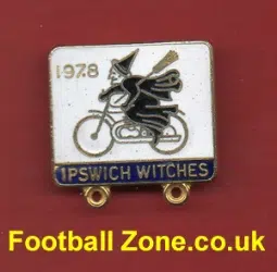 Ipswich Speedway Badge 1978 The Witches