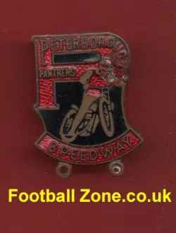 Peterborough Speedway Badge - Old