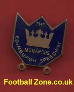 Edinburgh Speedway Badge - Scottish The Monarchs