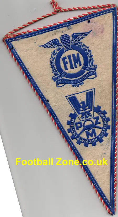 Individual World Final Speedway Pennant 1976 - Poland