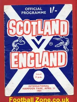 Scotland v England 1964