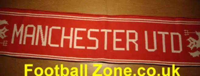 Manchester United Old Football Scarf - 5