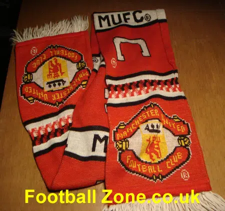 Manchester United Old Football Scarf - 1
