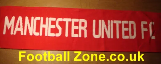 Manchester United Old Football Scarf - 2 - Road To Moscow 2008