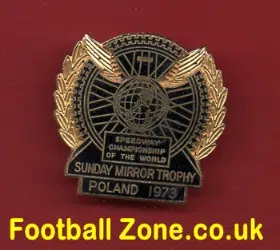 World Speedway Final 1973 Speedway Badge