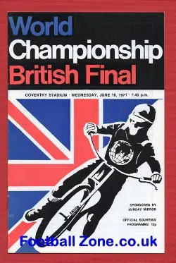 World Speedway Championship British Final 1971
