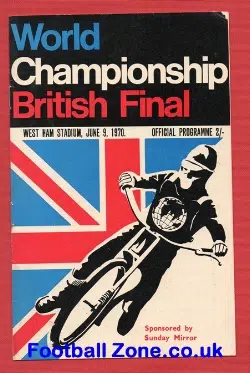 World Speedway Championship British Final 1970
