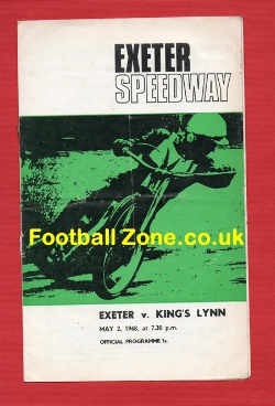 Exeter Speedway v Kings Lynn 1968