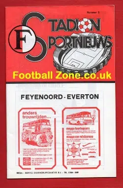 Feyenoord v Everton 1979 - UEFA Cup