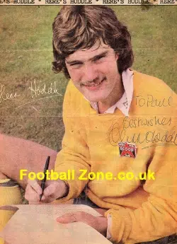 Tottenham Spurs Glen Hoddle Signed Picture - early 80's