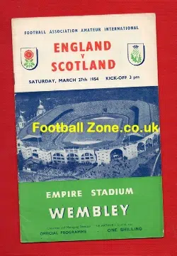 England v Scotland 1954