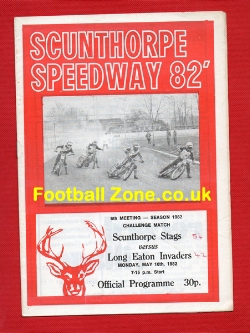Scunthorpe Speedway v Long Eaton 1982