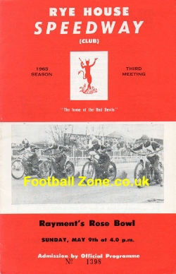 Rye House Speedway – Rayments Rose Bowl 1965