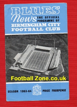 Birmingham City v Burnley 1964