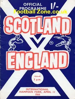 Scotland v England 1964