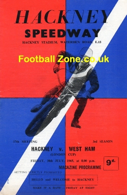 Hackney Speedway v West Ham 1965 – London Cup