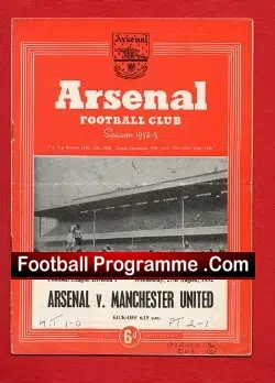 Arsenal v Manchester United 1952