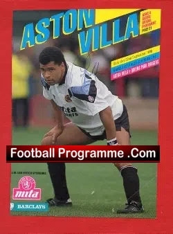 Aston Villa Paul McGrath Signed Picture