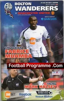 Bolton Wanderers v Manchester United 2010
