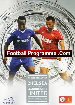 Chelsea v Manchester United 2010 – Community Shield New Wembley