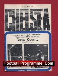 Chelsea v Notts County 1972
