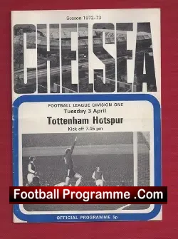 Chelsea v Tottenham 1973