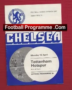 Chelsea v Tottenham 1974