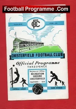 Chesterfield v Tranmere Rovers 1959