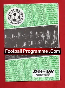 Chipstead v Eastenders 1989 – Autographed Chris McHallem