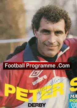 Derby County Peter Shilton Signed Autograph Magazine Picture - football memorabilia
