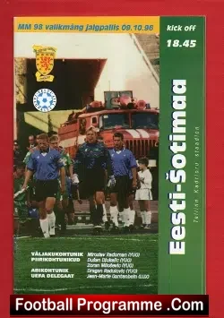 Estonia v Scotland 1996 – None Show – World Cup Q