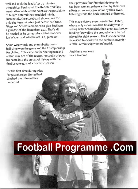 Manchester United - The Road To The Treble 1998/99