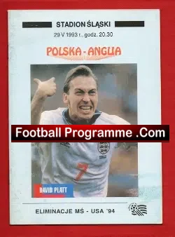 Poland v England 1993 – World Cup 94