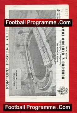 Romford v Bedford Town 1964