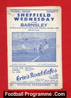 Sheffield Wednesday v Barnsley 1950